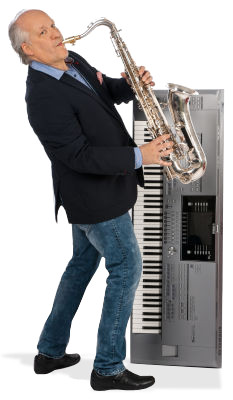 Günter spielt Saxofon
